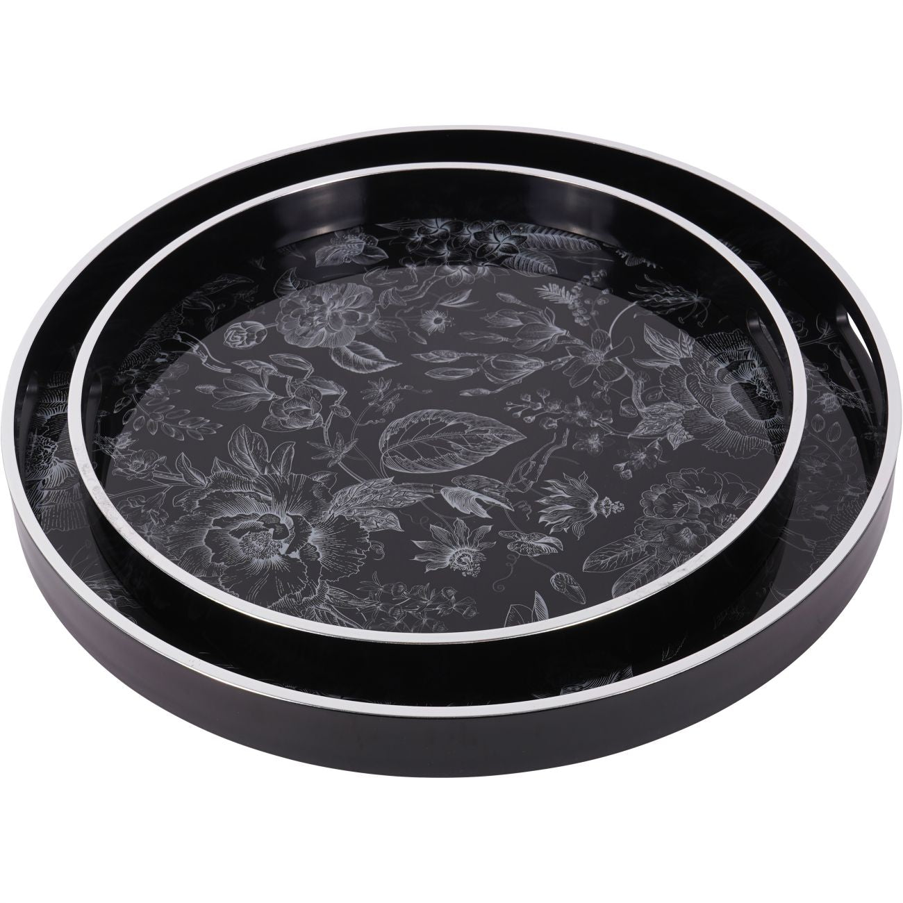 Set of 2 Laura Ashley Louise Print Trays